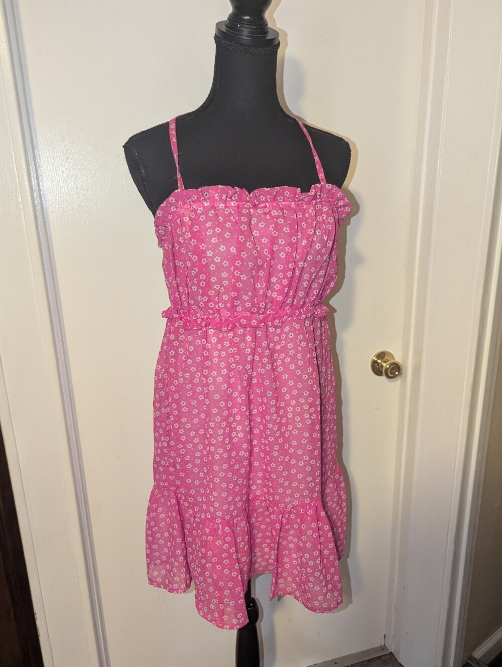 Y2K Fairy Babydoll Pink Dress - Picture 6 of 12